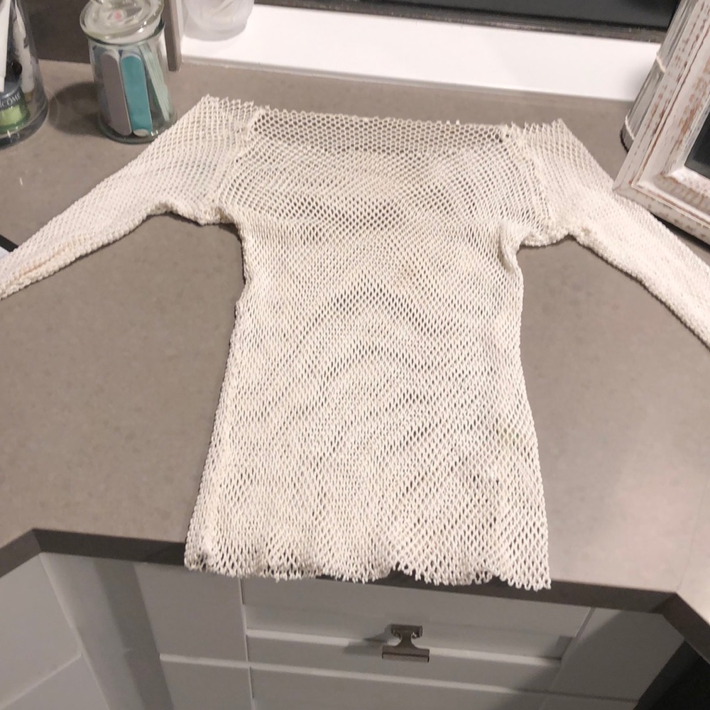 Vitamin A swim top cover up SMALL
